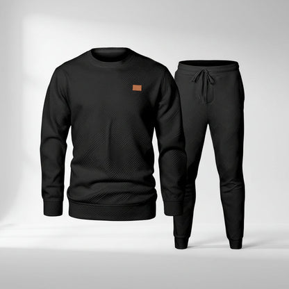 Heren casual sweatshirt met ronde hals pullover normale pasvorm voor lente en herfst