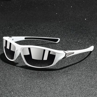 Herren Polarisierte Sonnenbrille Leichter Metallrahmen UV400 Schutz