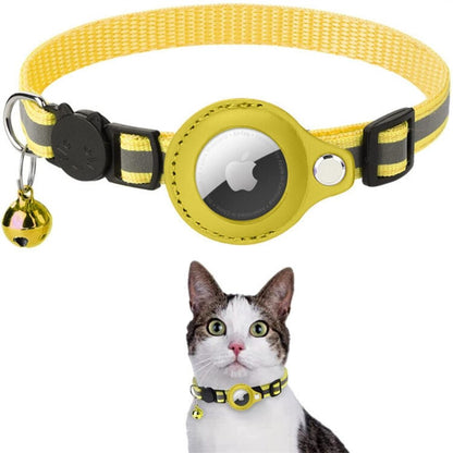 Milo Cat Collar with Safety Release Reflective AirTag Compatible Collar