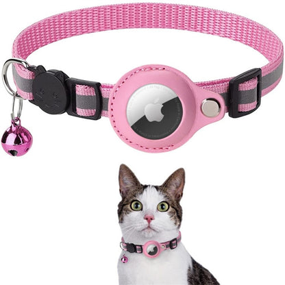 Milo Cat Collar with Safety Release Reflective AirTag Compatible Collar