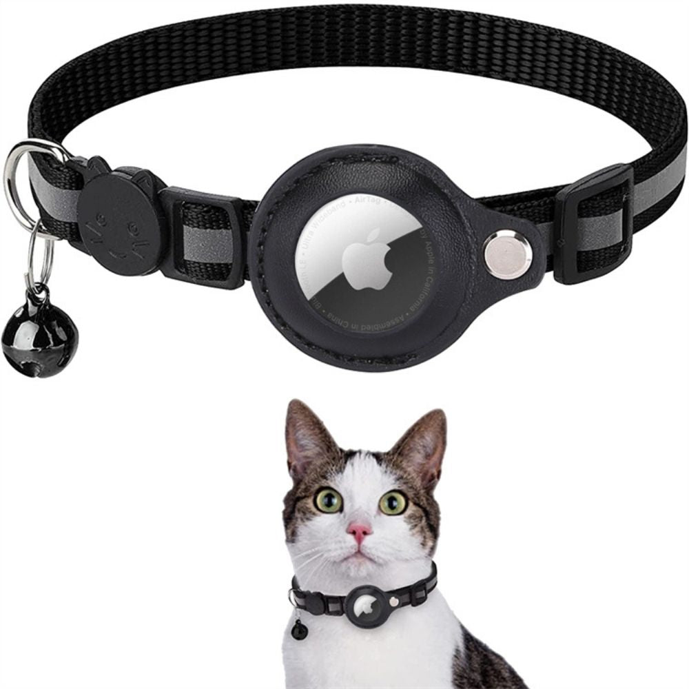 Milo Cat Collar with Safety Release Reflective AirTag Compatible Collar