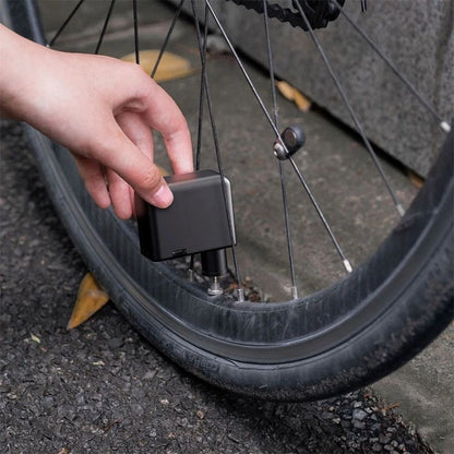 Mini Elektrisk Cykelpumpe Genopladelig Bærbar Oppusterværktøj