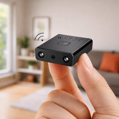 Mini WiFi Security Camera 4K Motion Alert Wide Angle Recording