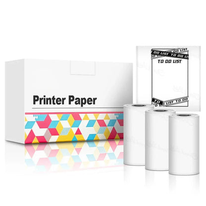 Mini Wireless Pocket Printer with Bluetooth for Photos Labels and Notes