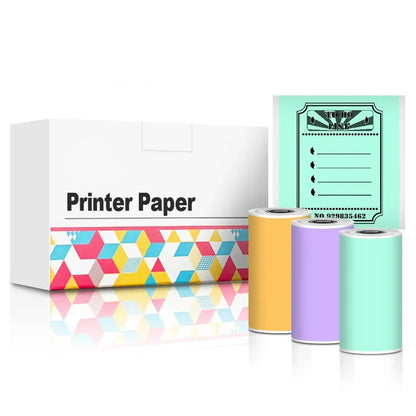 Mini Wireless Pocket Printer with Bluetooth for Photos Labels and Notes