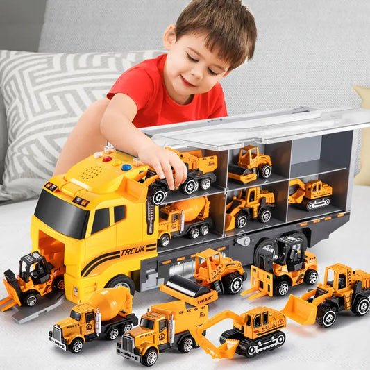 MiniTruck Construction Vehicle Toy Set for Creative Kids