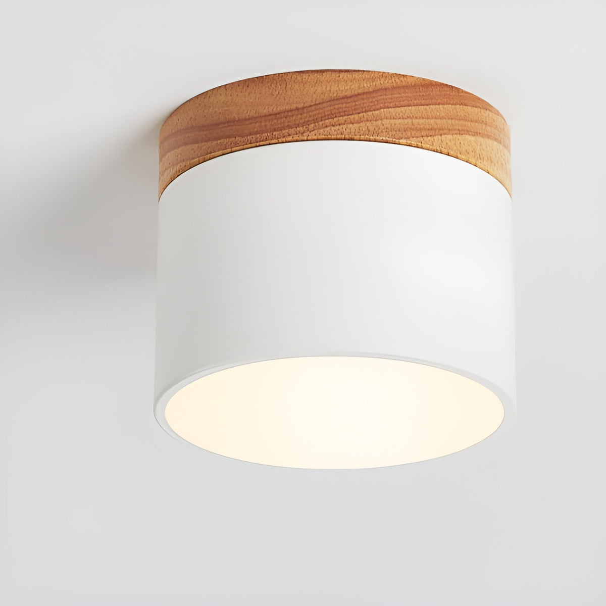 Minimalistisk cylindrisk LED-loftlampe med tre lysindstillinger