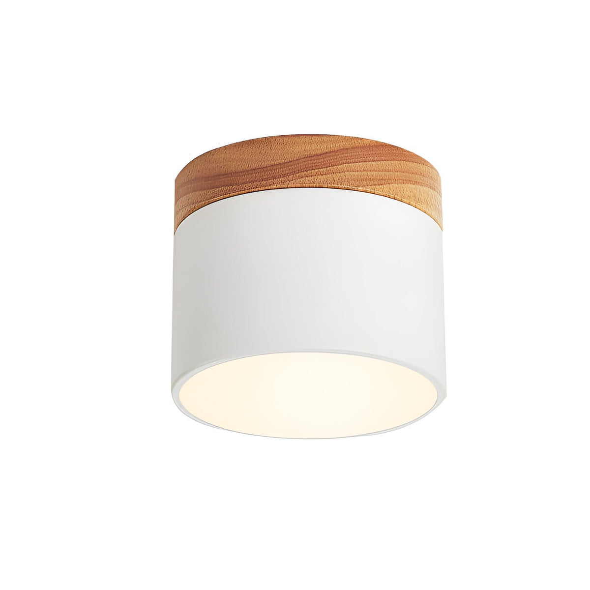 Minimalistisk cylindrisk LED-loftlampe med tre lysindstillinger