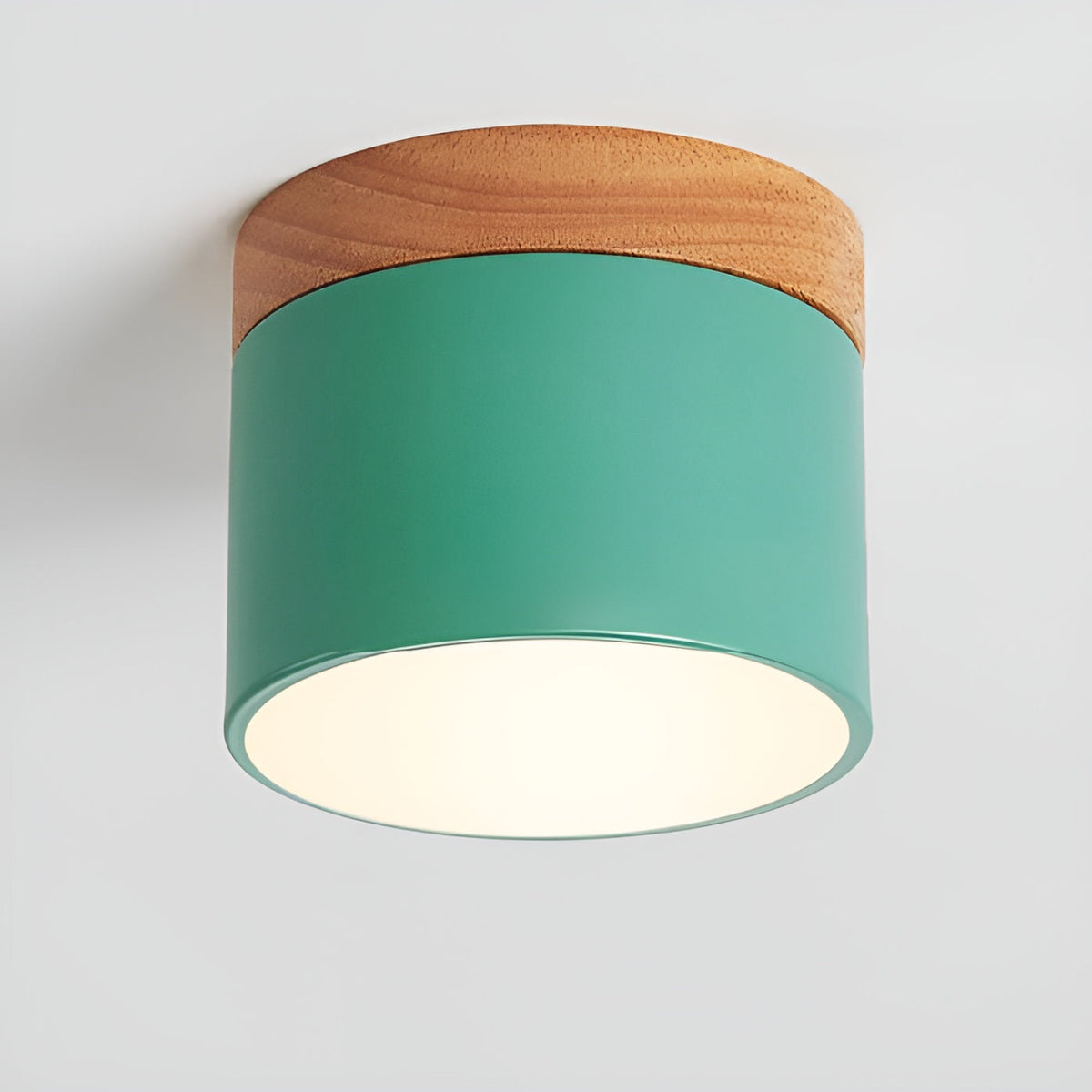 Minimalistisk cylindrisk LED-loftlampe med tre lysindstillinger