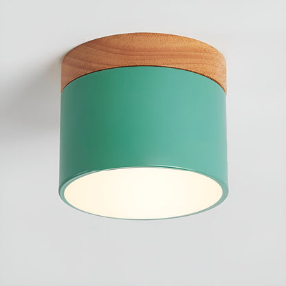 Minimalistisk cylindrisk LED-loftlampe med tre lysindstillinger