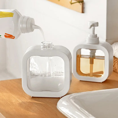 Minimalist Soap Dispenser with Scandinavian-Inspired Design
