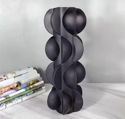 Moderne abstracte bloemvormige vazen van hars