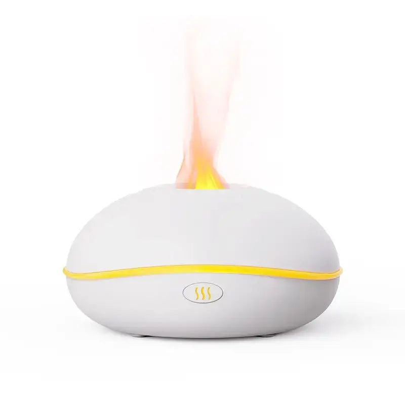 Moderner Aromadiffusor mit Flammeneffekt und Ultraschall-Kaltnebel
