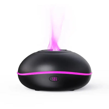 Moderner Aromadiffusor mit Flammeneffekt und Ultraschall-Kaltnebel