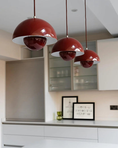 Moderne hangende plafondlamp met verstelbare kabel en warmwit licht van 3000K