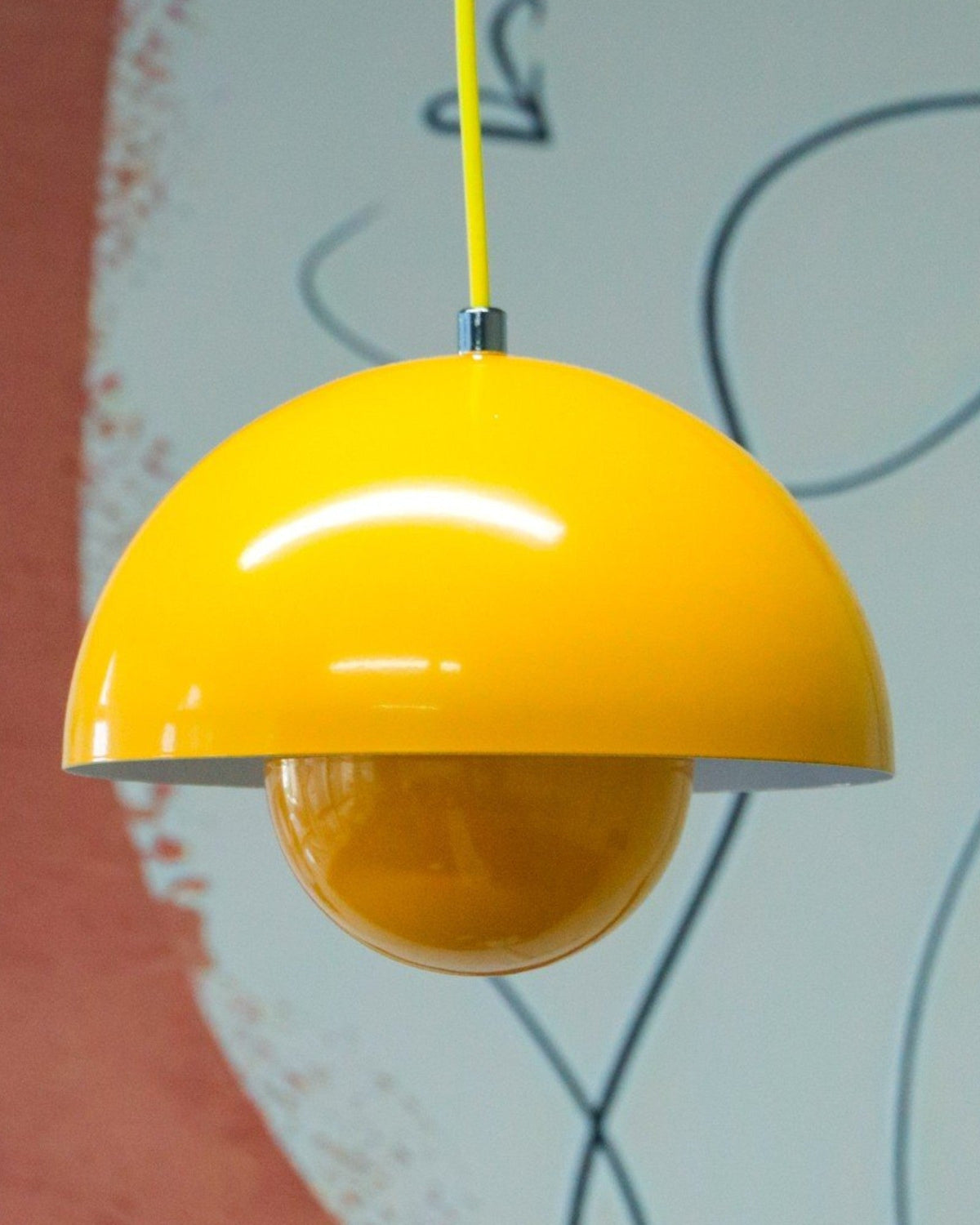 Moderne hangende plafondlamp met verstelbare kabel en warmwit licht van 3000K