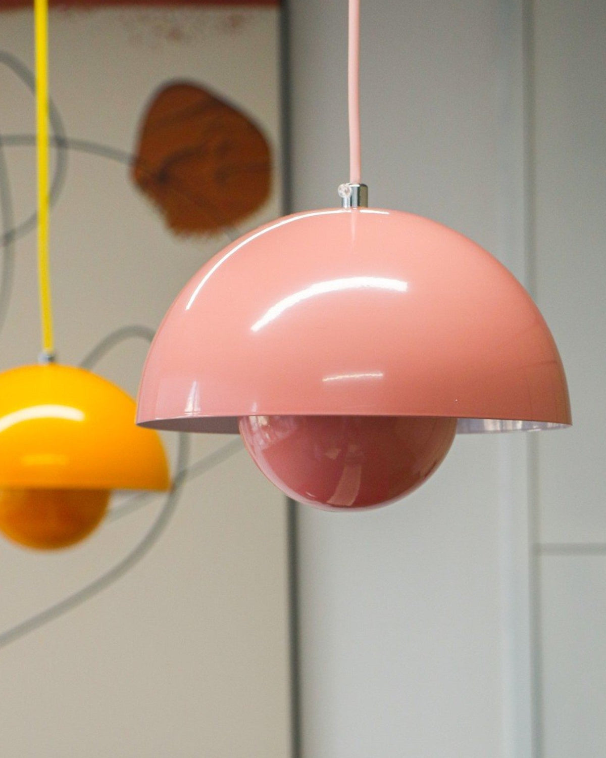 Moderne hangende plafondlamp met verstelbare kabel en warmwit licht van 3000K