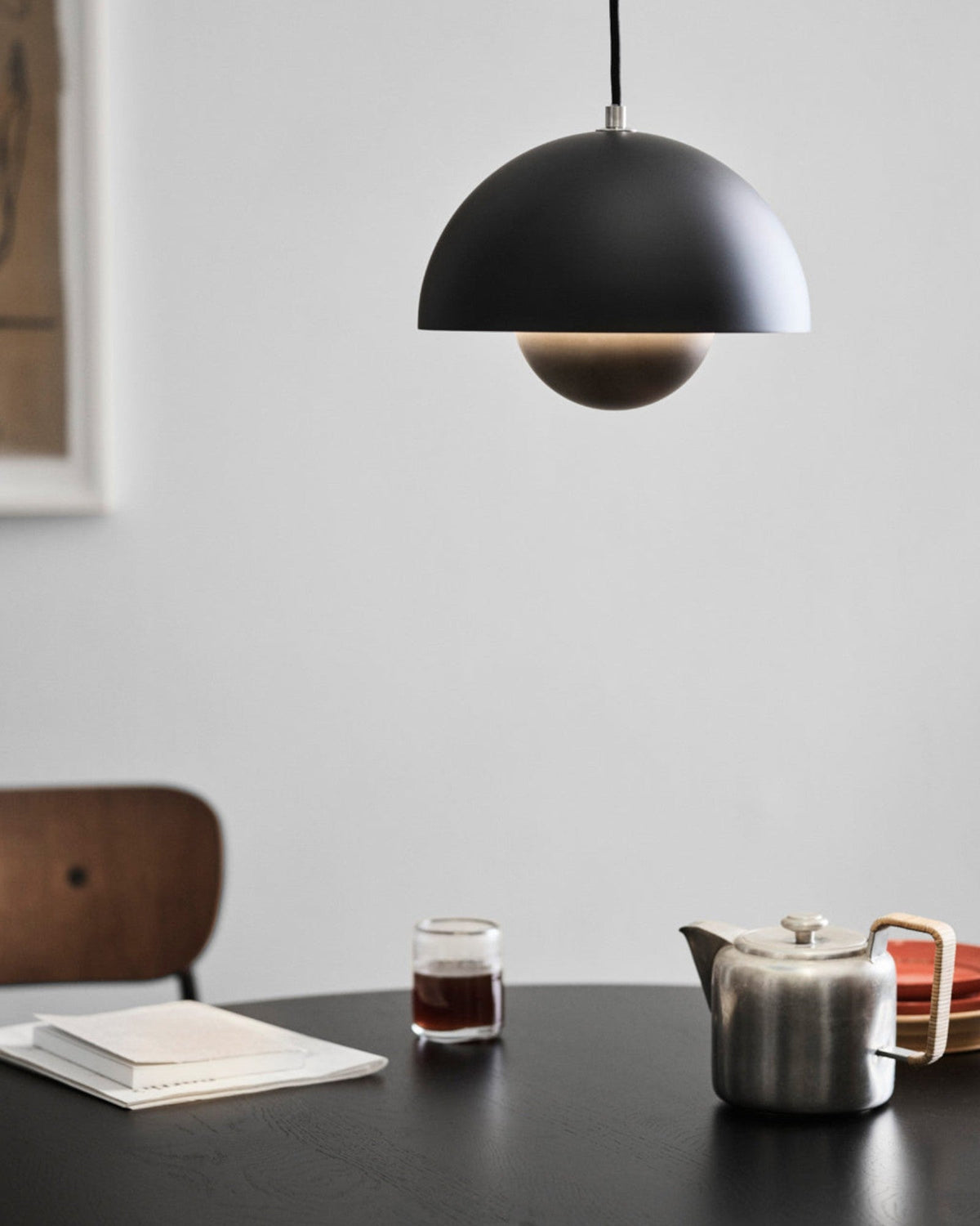 Moderne hangende plafondlamp met verstelbare kabel en warmwit licht van 3000K