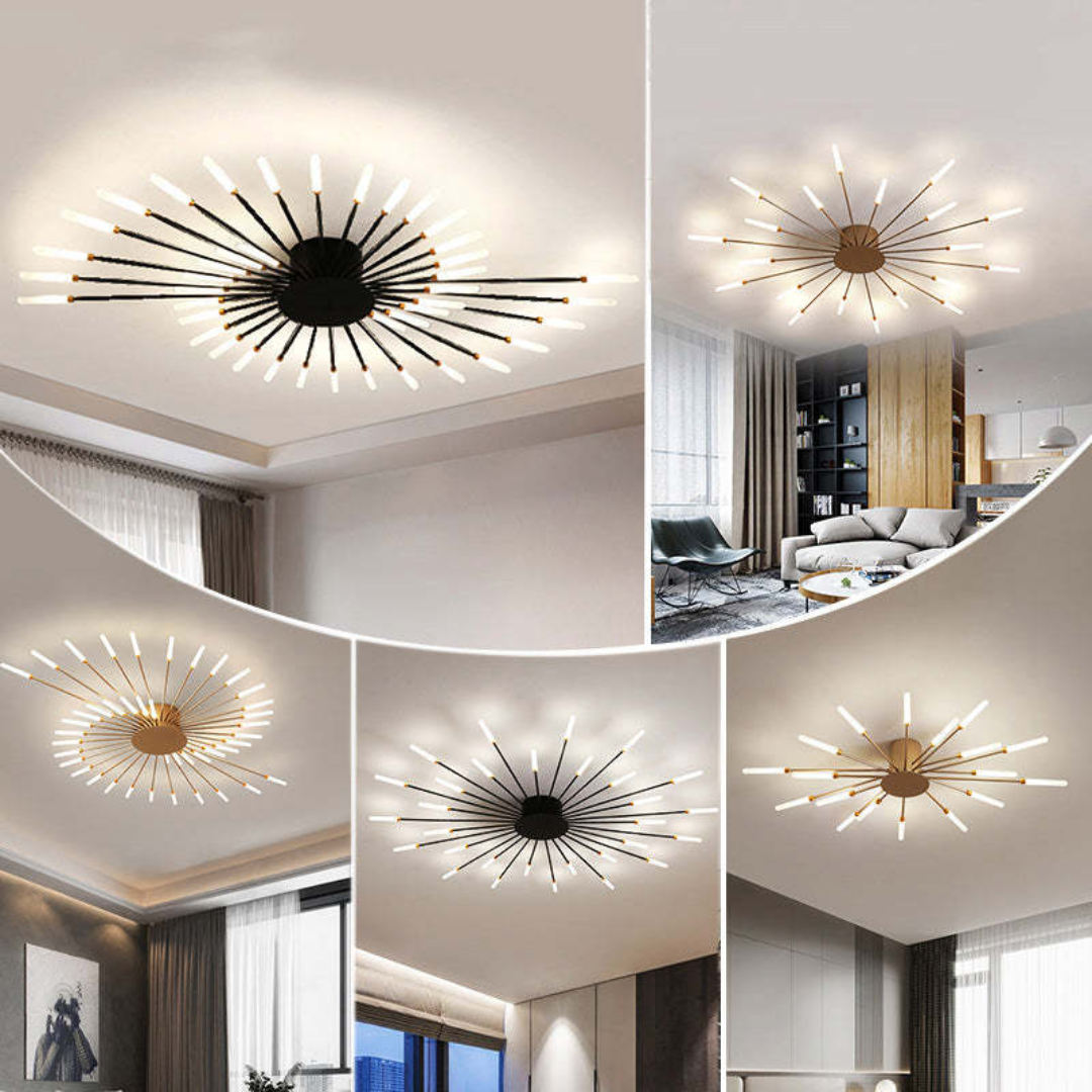Moderne Grote LED Plafondlamp Opbouw voor Woonkamer en Slaapkamer
