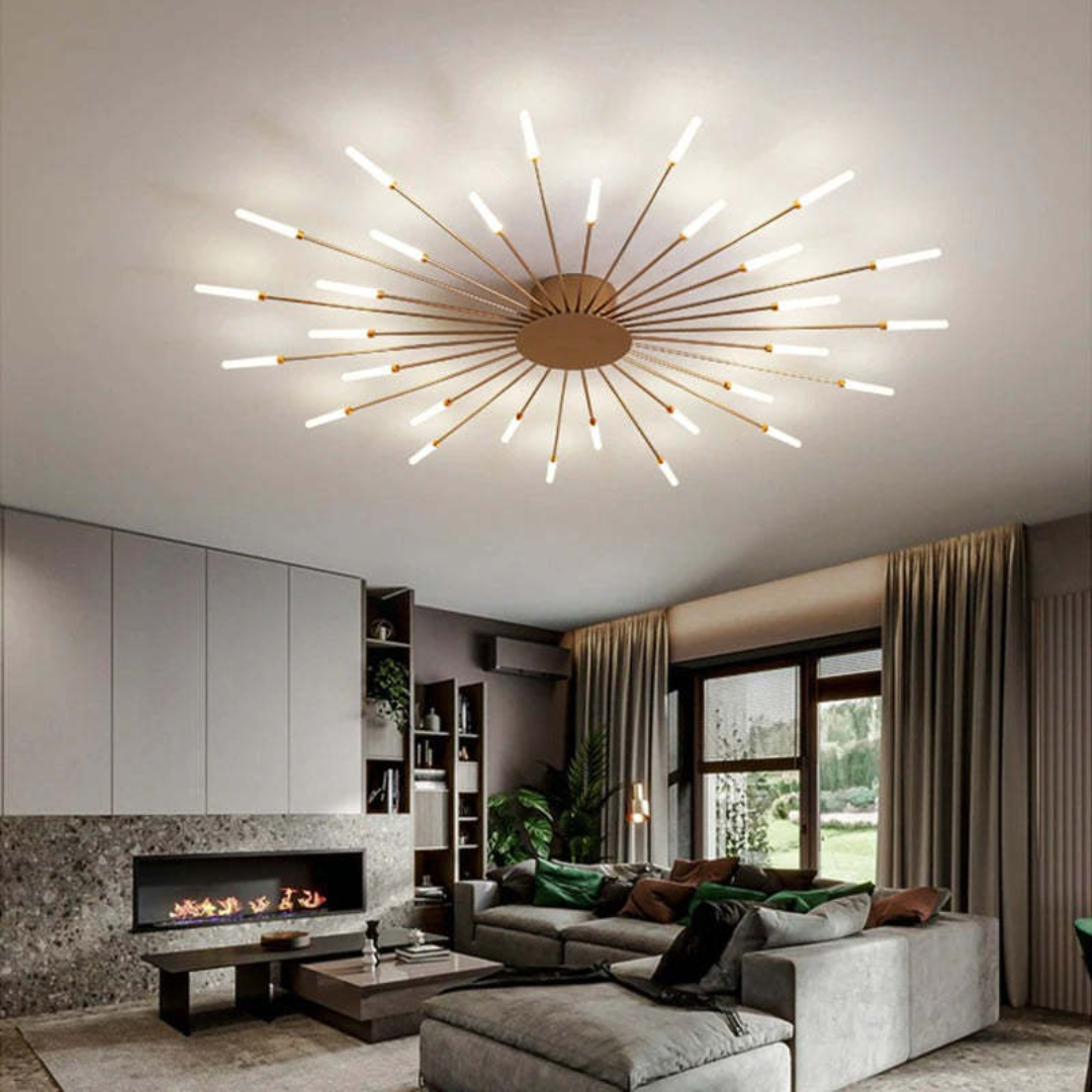 Moderne Grote LED Plafondlamp Opbouw voor Woonkamer en Slaapkamer