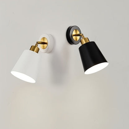 Nowoczesny metalowy kinkiet ścienny E27, regulowana lampa z żeliwa do wnętrz