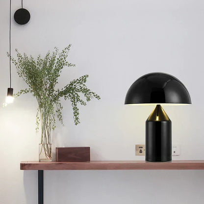 Moderne Pilz-Tischlampe mit dimmbarer LED-Beleuchtung und Touch-Steuerung