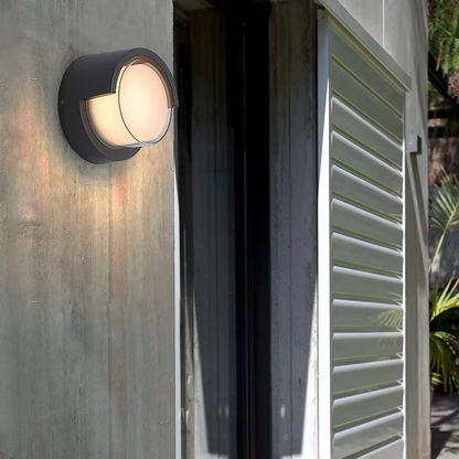 Moderne buiten LED wandlamp met bewegingssensor waterdicht IP65