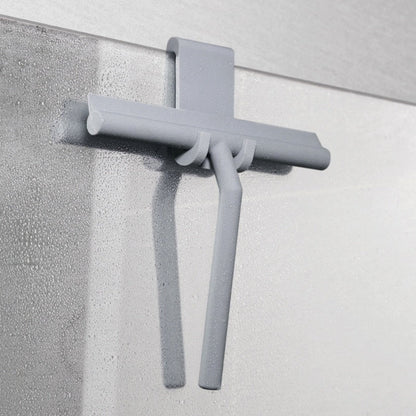 Modern Shower Squeegee with Silicone Edge and Hanging Hook