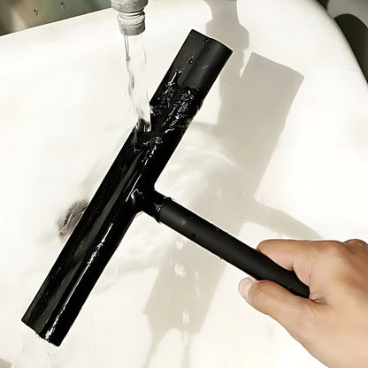 Modern Shower Squeegee with Silicone Edge and Hanging Hook