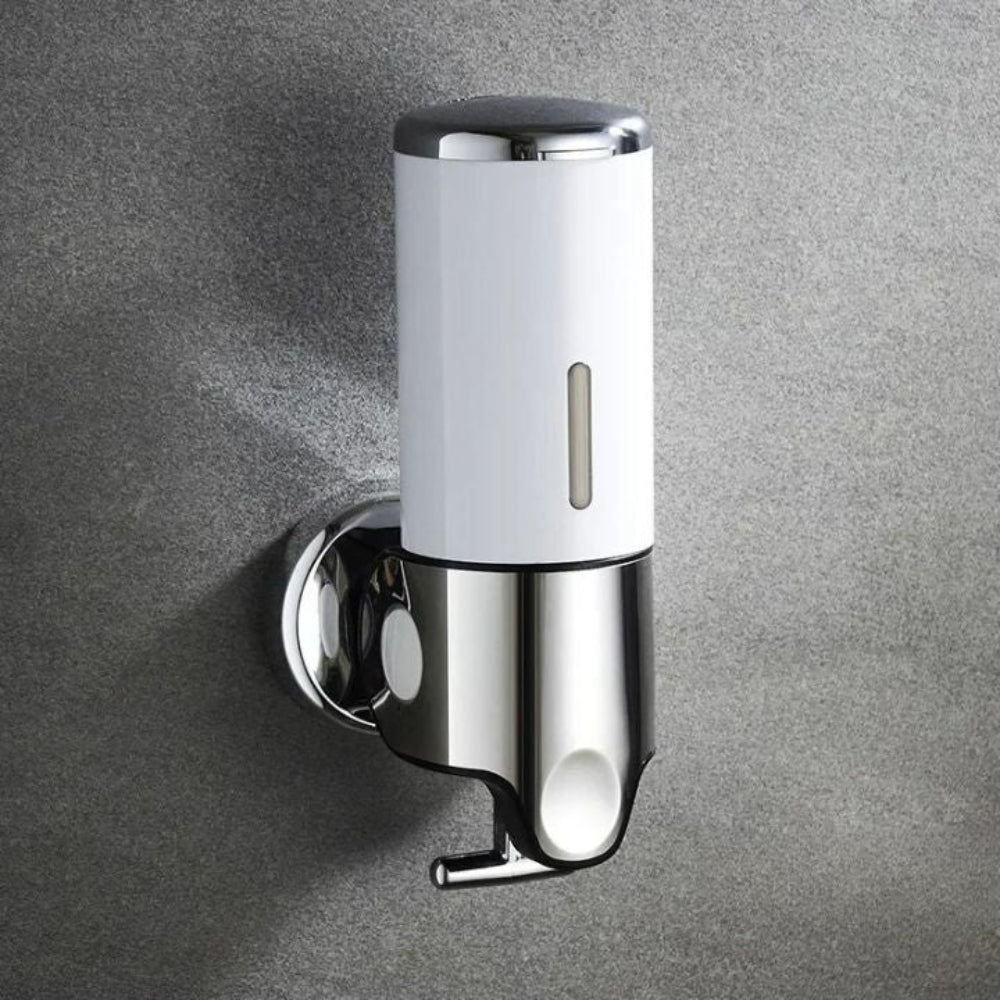 Moderne vægmonteret sæbedispenser rustfrit stål badeværelsestilbehør