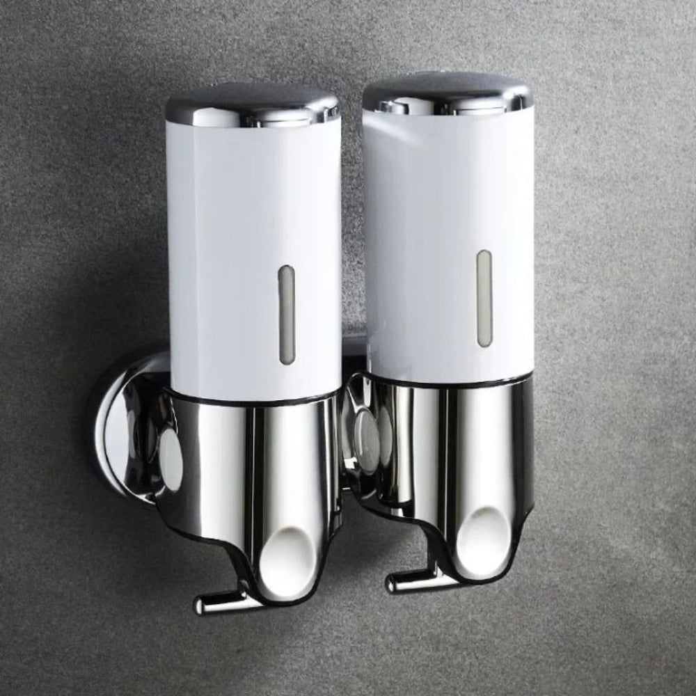 Moderne vægmonteret sæbedispenser rustfrit stål badeværelsestilbehør