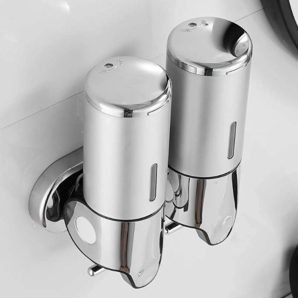 Moderne vægmonteret sæbedispenser rustfrit stål badeværelsestilbehør
