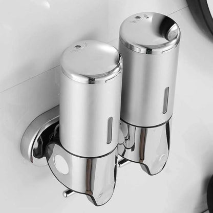 Moderne vægmonteret sæbedispenser rustfrit stål badeværelsestilbehør