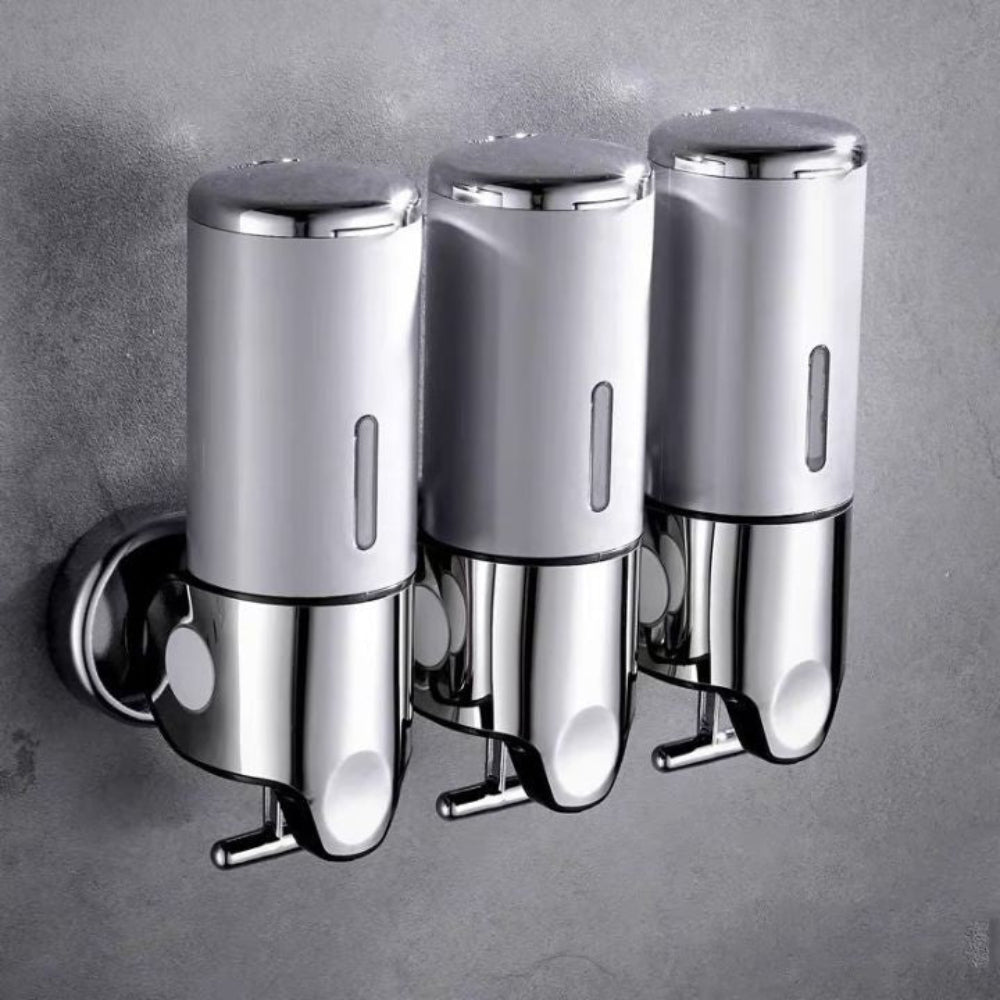 Moderne vægmonteret sæbedispenser rustfrit stål badeværelsestilbehør