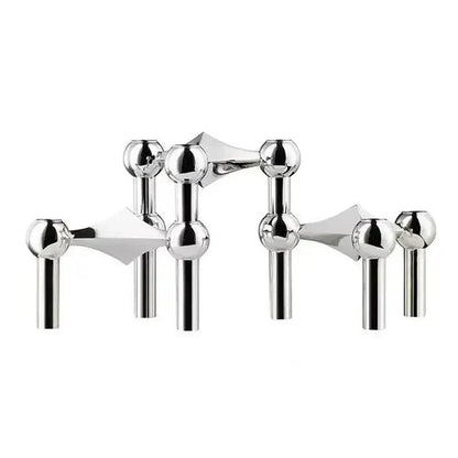 Molecular Metal Candle Holder – Nordic Modern Decorative Candle Stand