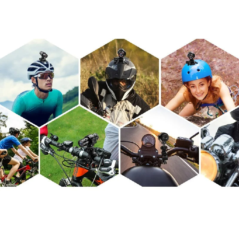 Motorcycle Helmet Camera HD 1080P with Wide Angle Lens