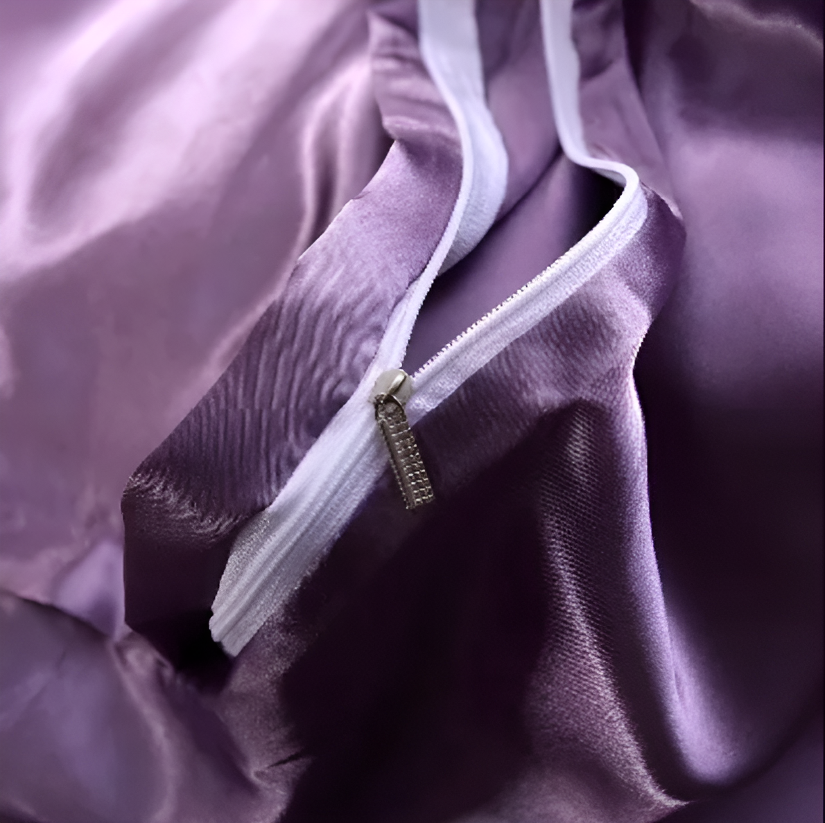 Mulberry Silk Blend Bedding Set with Duvet Cover, Fitted Sheet and Pillowcases
