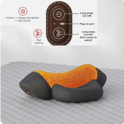 NeckEase memory foam ortopædisk pude til nakkestøtte