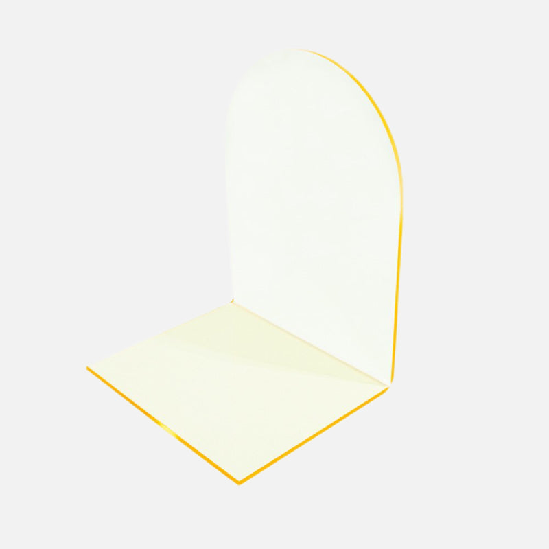 Neon Acrylic Bookends with Modern Colour Accents