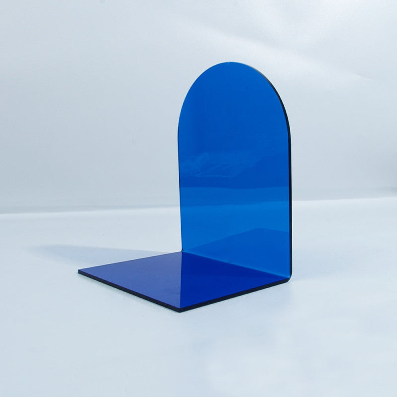 Neon Acrylic Bookends with Modern Colour Accents