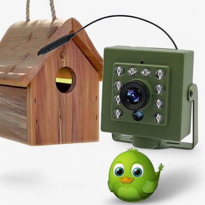 NestCam HD Wi-Fi vogelnestcamera met nachtzicht en weerbestendig ontwerp