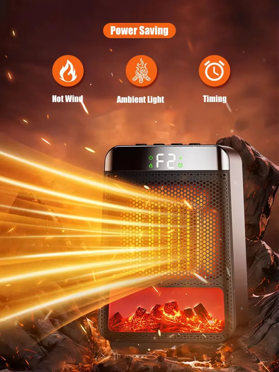 NeutralHeat elektrisk varmeapparat til store rum med energibesparende design  