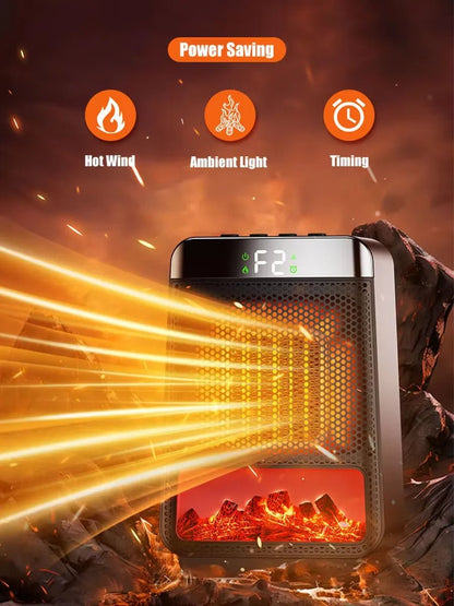 NeutralHeat elektrisk varmeapparat til store rum med energibesparende design  