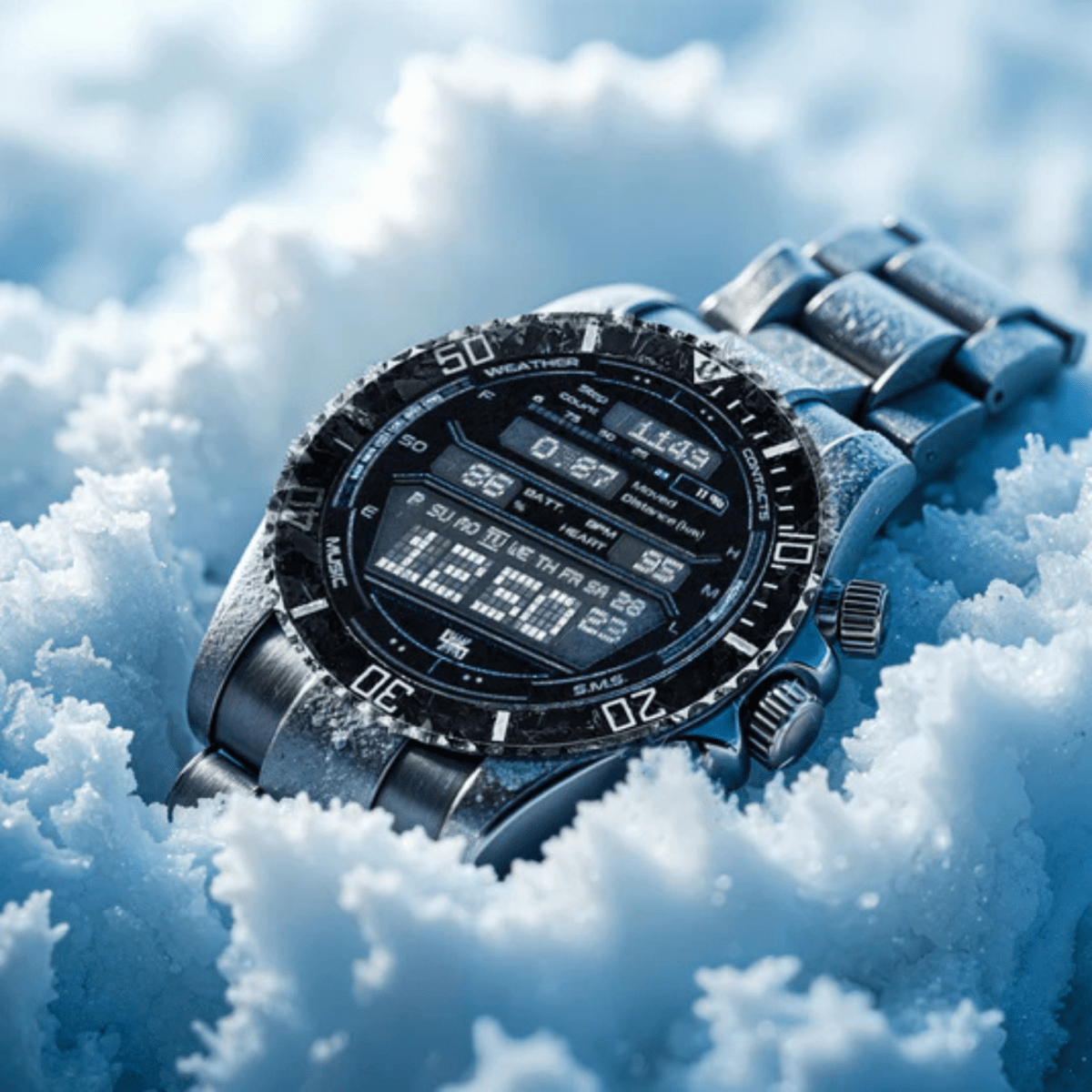 Nexos Pro Tactical Smartwatch with GPS and Health Tracking
