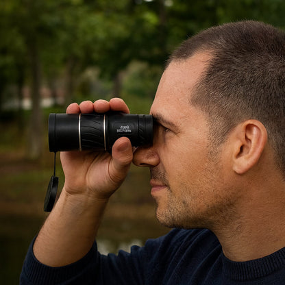 Night Vision Monocular With Optical Zoom Outdoor Observation Scope