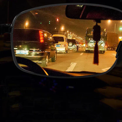 NoctiVision Nachtsichtbrille mit blendfreien Gläsern für klarere und sicherere Nachtsicht  