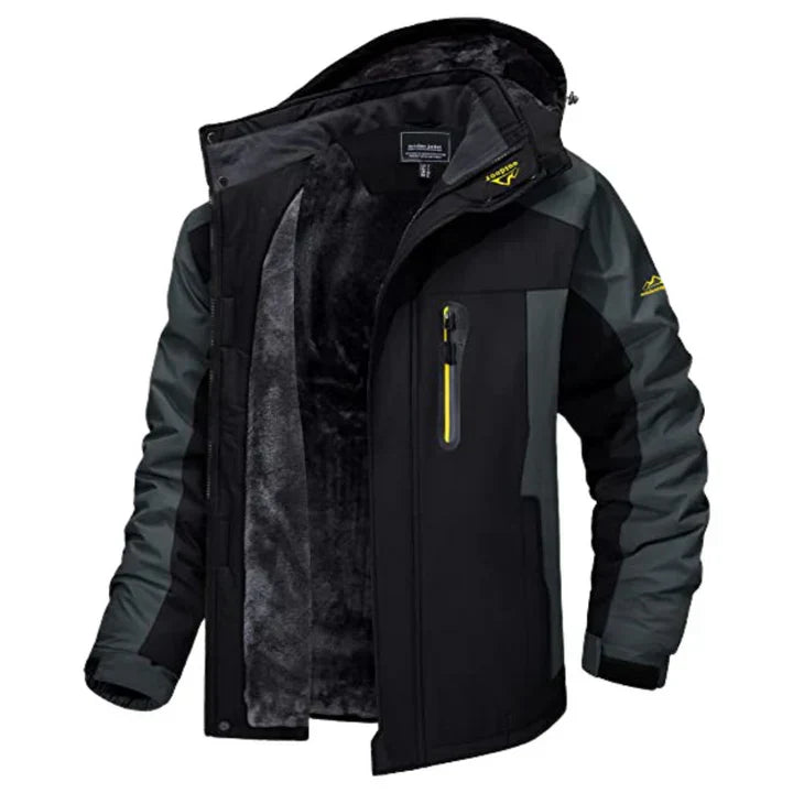 Isolierte Outdoor-Winterjacke – Winddicht & Wasserdicht
