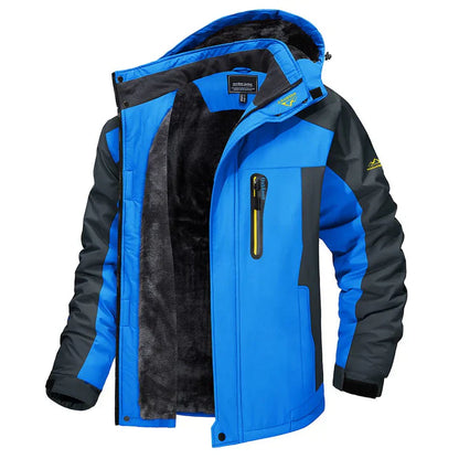 Isolierte Outdoor-Winterjacke – Winddicht & Wasserdicht