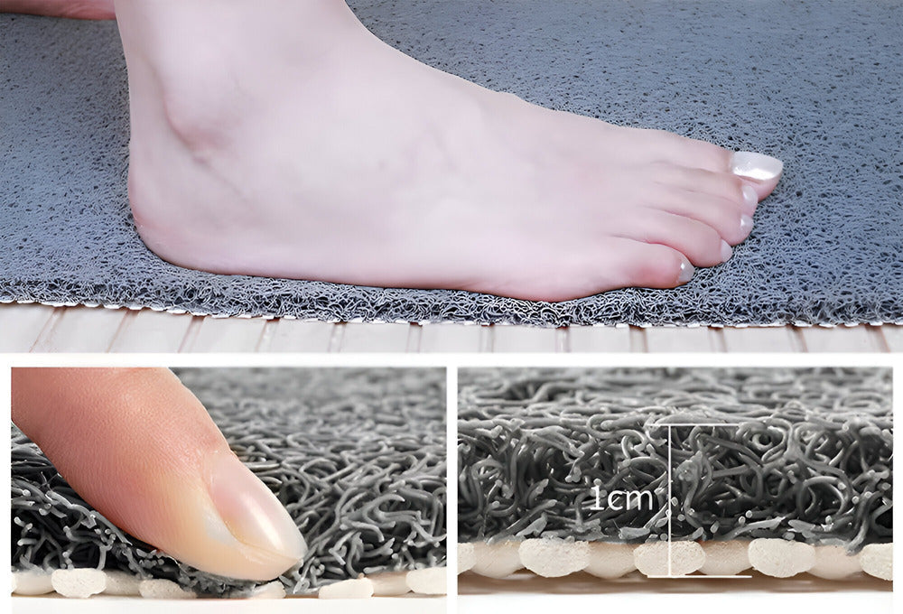 Non Slip Shower Mat Cushioned Anti-Mold Bathroom Floor Mat