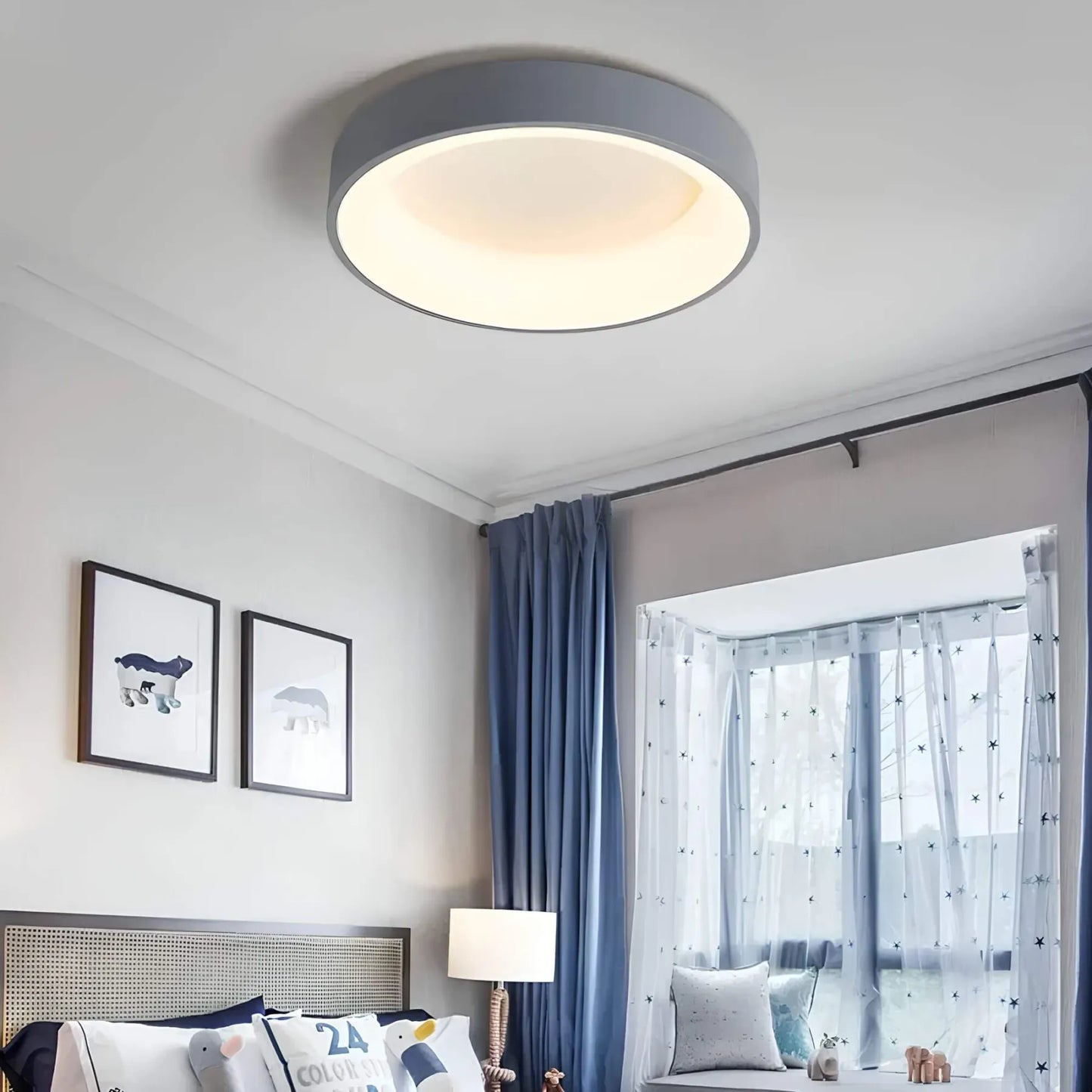 NordDelux lampa sufitowa LED – nowoczesna, skandynawska, minimalistyczna